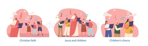 Jesus Children Stock Illustrations 4236 Jesus Children Stock