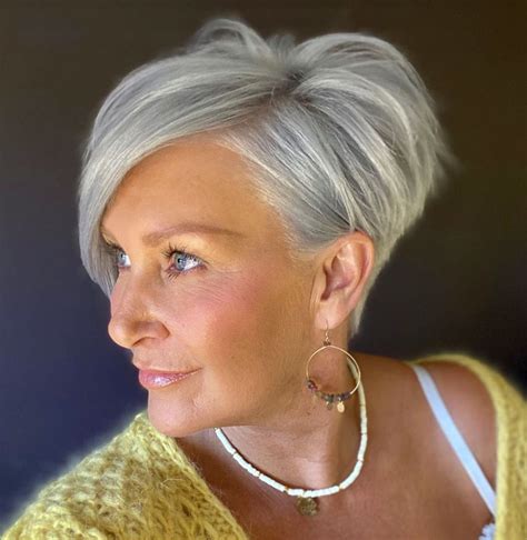 Pin By Holly Webster Frithsen On Hair Haircut For Older Women Short