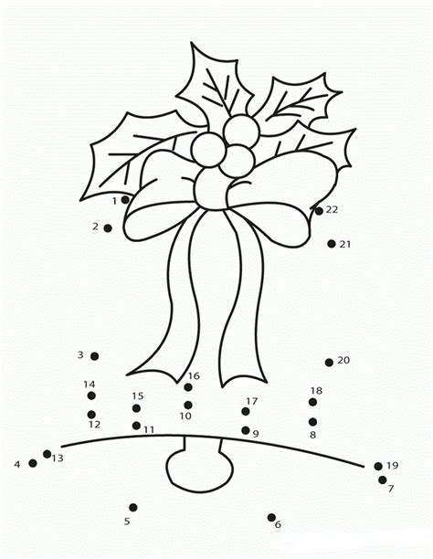 Free Printable Connect The Dots Christmas Worksheets