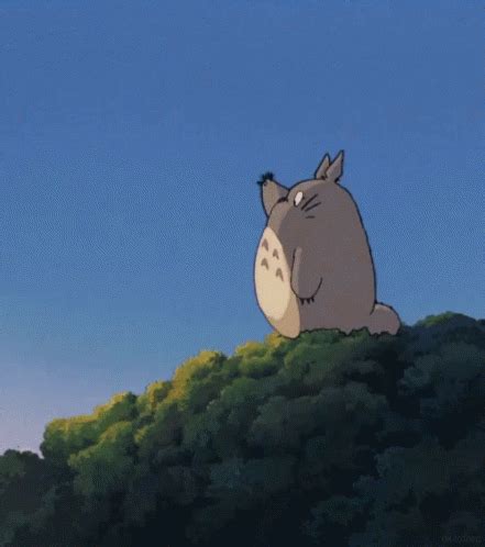 Totoro Bye Gif Totoro Bye Farewell Discover And Share Gifs