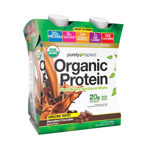 Purely Inspired Organic Ready To Drink Protein Shake 44 Fl Oz
