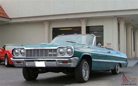 Stunning 1964 Impala Ragtop Convertible Dayton Wheels Hydraulics