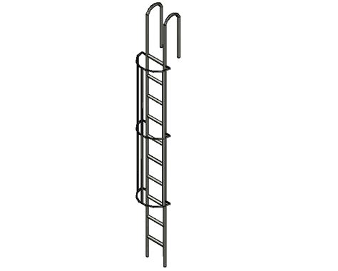 Ladder Equipment Details Dwg File Cadbull