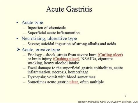 Acute Gastritis Medical Surgical Nursing Nursing School Notes Home