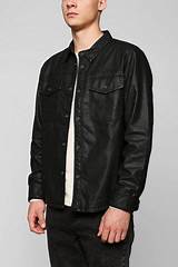 Images of Urban Outfitters Leather Jacket Mens