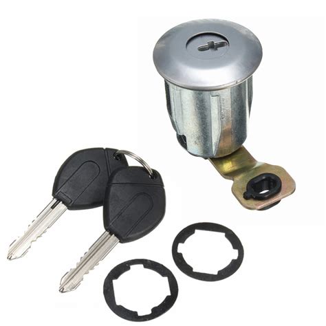 1 Set Barrel Car Doors Lock Cylinder Set With 2 Keys Door Lock Key Set
