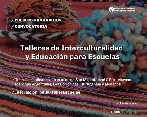 Talleres De Interculturalidad Y Educación Para Escuelas Ciclo