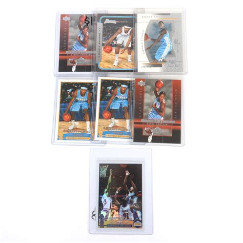 However, with a strong postseason showing in new york, carmelo anthony card values could see a significant carmelo anthony has over 60 true rookie cards that range in price from a couple of dollars to much more. Lot - Lot of 7 Carmelo Anthony 2003-04 Rookie Cards