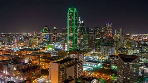 Dallas Skyline Wallpaper 4k