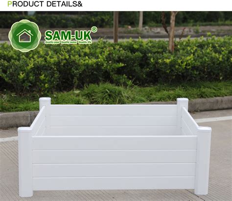 White Rectangle Plastic Vinyl Planter Box From China Manufacturer Sam Uk