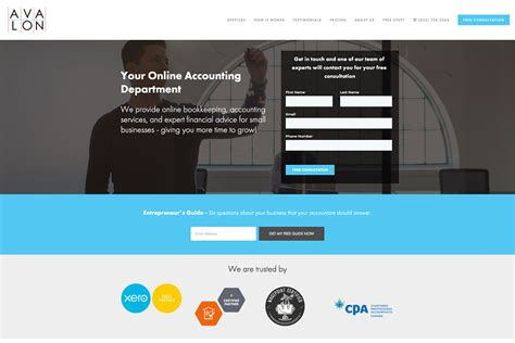 20 Exceptional Accountants Website Design For Inspiration 2020 Colorlib