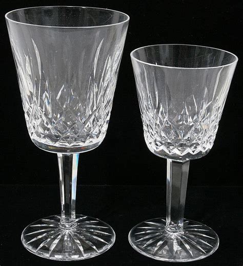 Sold Price Waterford Lismore Crystal Water Goblets [12] And September 6 0108 11 00 Am Edt