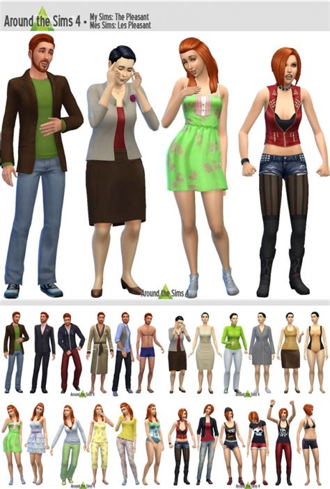 The Pleasant By Sandy At Around The Sims 4 Sims 4 Updates