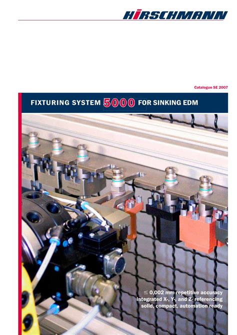 Pdf Catalogue Se Fixturing System For Sinking Hirschmann