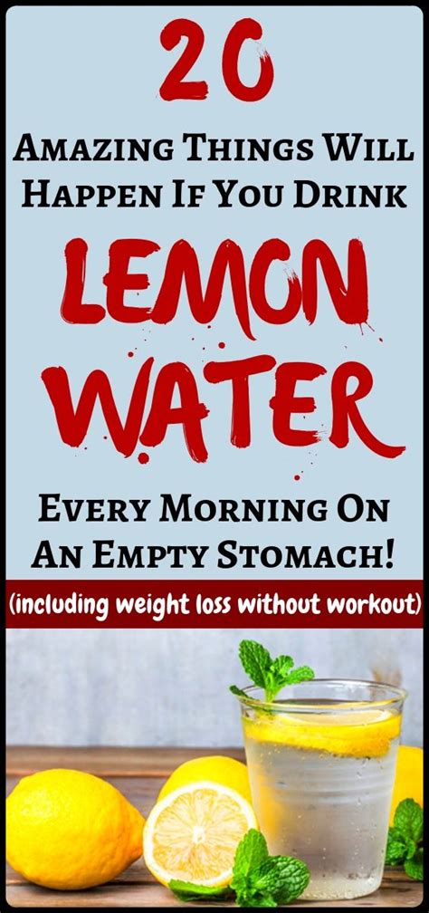 20 amazing reasons why you should drink detox lemon water in the morning