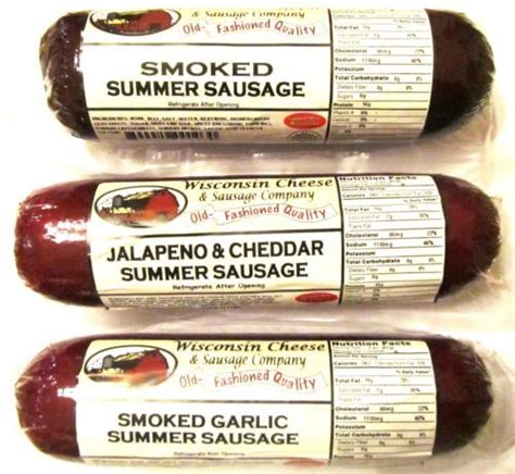 Jazz up this classic family recipe with herby sausages, smoky. Wisconsin SMOKED Summer Sausage