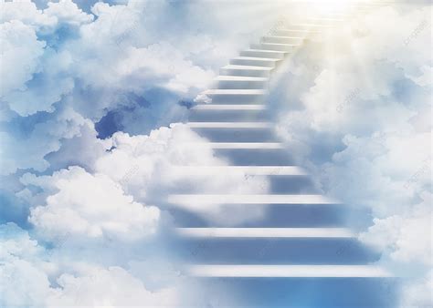Heaven Background Clouds Spiral Staircase Heaven Background Clouds