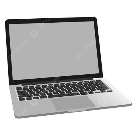 Gambar Ilustrasi Laptop Laptop Buku Catatan Macbook Png Dan Vektor