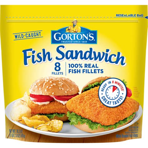 Gortons Fish Sandwich 183 Oz Delivery Or Pickup Near Me Instacart
