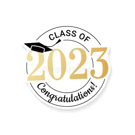 Congratulations Graduates 2023 Stock Illustrations 204