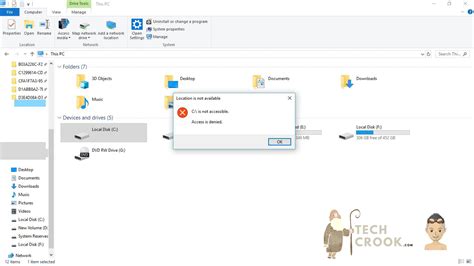How To Fix C Drive Not Accessible Access Is Denied