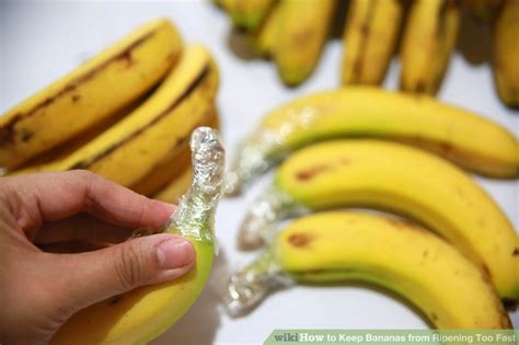 3 Ways To Keep Bananas From Ripening Too Fast Wikihow