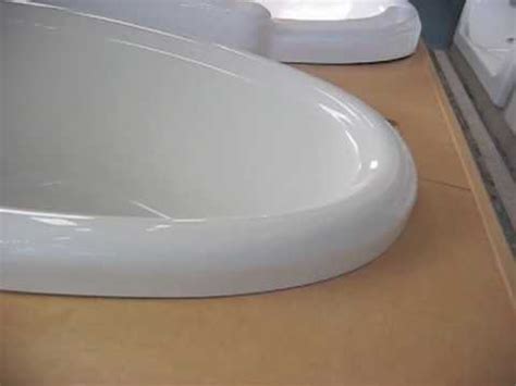 Having your own whirlpool tub will allow you to enjoy a calming glass of wine or a cocktail while swimming in your whirlpool tub and will definitely be the. 5 foot oval bathtub - YouTube