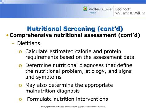 Soha rashed professor of community medicine alexandria faculty of medicine year 1, semester 1 module 2: PPT - Nutrition in Nursing Chapter 1 PowerPoint ...