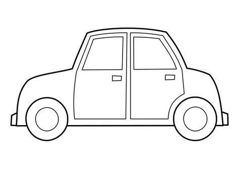 Kleurplaat Peuter Auto