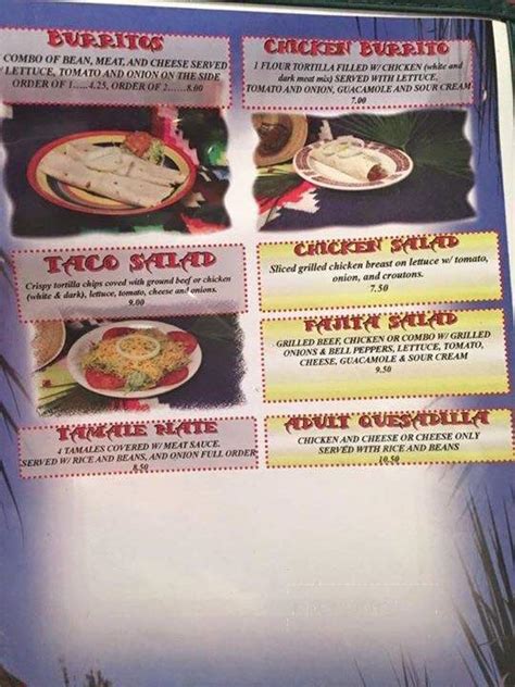 They are open every day except monday and sunday. Menu of Mexican Kitchen in Hattiesburg, MS 39402