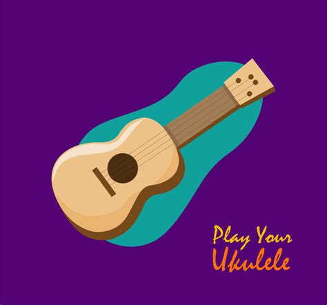 Play Your Ukulele Banner Template 17401313 Vector Art At Vecteezy
