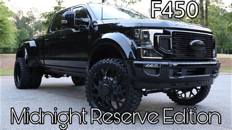 Epic 2021 Ford F450 Platinum Midnight Reserve Edition 26 Forgiatos
