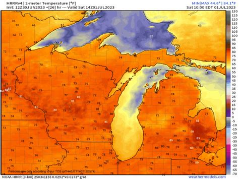 Michigan Weather Snapshot Spotty Showers For The Mitten Sunny For The