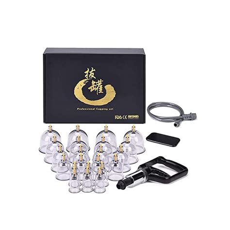 Buy Cupping Set Professional Chinese Acupoint Cupping Therapy Sets Suction Hijama Cupping Set