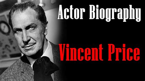 Vincent Price Actor Biography Series Youtube