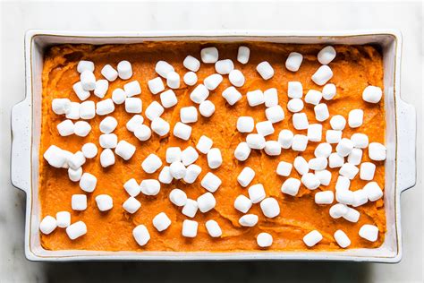 Sweet Potato Casserole With Marshmallows And The Modern Proper