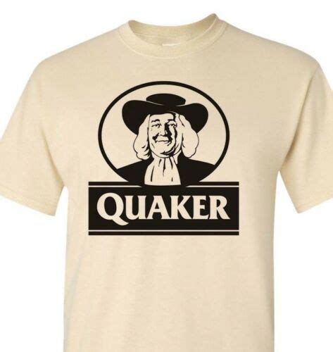 Quaker Oats T Shirt Retro Brands Adult Regular Fit Cotton Graphic Men