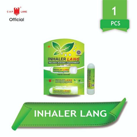 Jual INHALER LANG Untuk Melegakan Hidung Tersumbat Shopee Indonesia