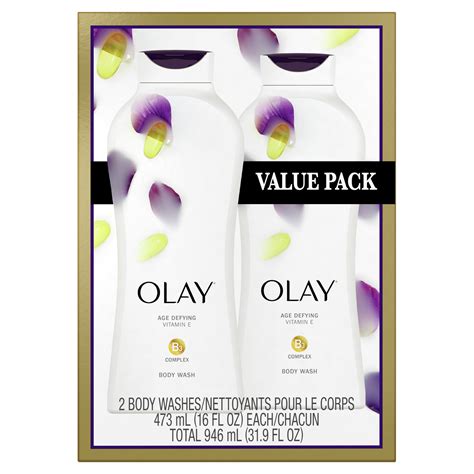 Olay Age Defying Body Wash For Women With Vitamin E 30 Oz 37000974727