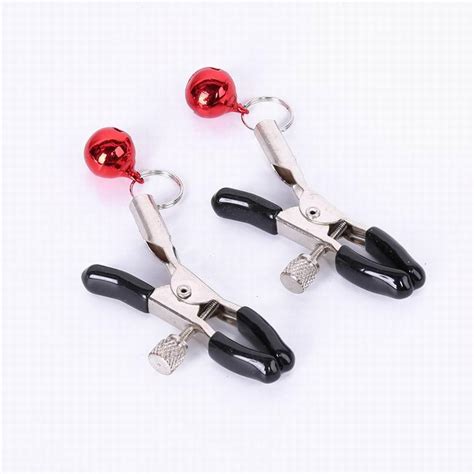 Buy Sexy Adult Female Small Bell Flirting Teasing Sex Toys Nipple Clamps At Affordable Prices