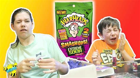 Warheads Smashups New Seriously Extreme Sour Hard Candy Challenge 2