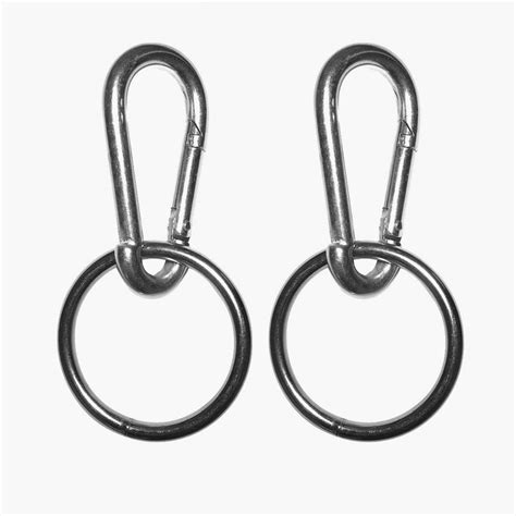 Resistance Band Clip And Ring Set 2 Of Each Resistance Bands For
