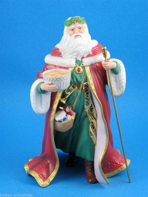 Father Christmas Santa Claus Figurine Made By Lenox 1989 Father