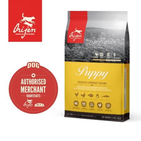 Orijen represents the fullest expression of our biologically appropriate philosophy. Orijen Puppy Dog Dry Food 2kg | Pet Master Singapore