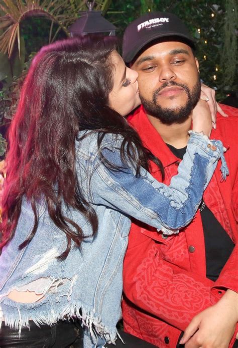 Selena Gomez Kisses The Weeknd In Hot New Photo Us Weekly