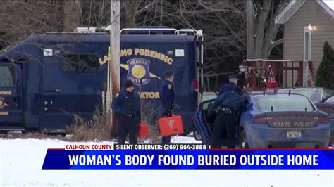 Elderly Womans Body Found Buried In Yard Of Home In Leroy Township