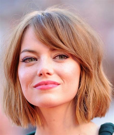 29 Cute Bob Hairstyles For Round Faces