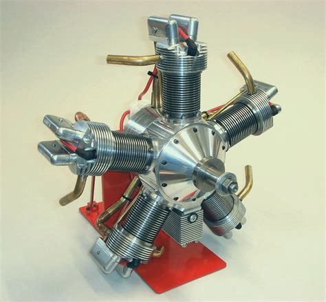 Kinner Radial Model Airplane Engine By Charles Chuck Har Flickr