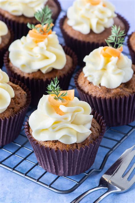 Carrot Cake Cupcakes Charlottes Lively Kitchen