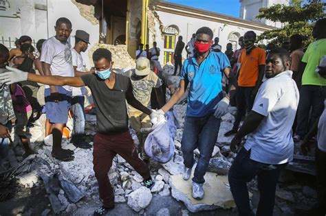 Haiti Quake Toll Soars To 1297 As Storm Threatens Rescue Effort The